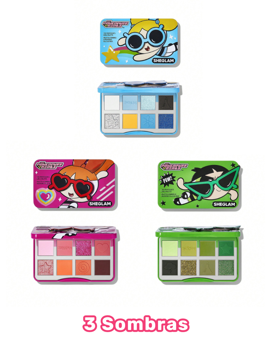 Kit de Maquiagem Completo - Meninas Super Poderosas