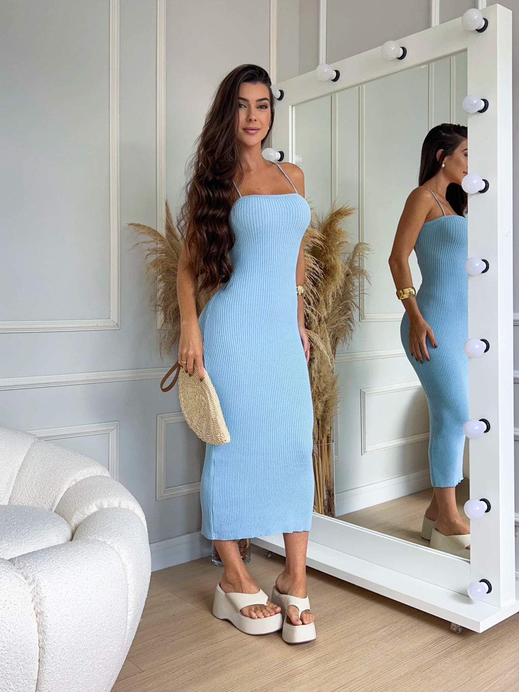Vestido de Tricot Sereia